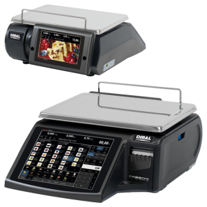 PC Scales CS-2255 Flat 2" Labels (or Receipts)